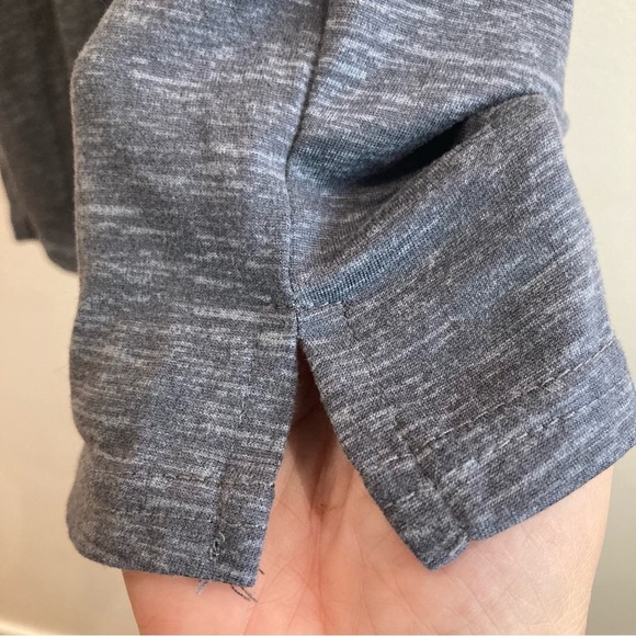 RAE DUNN Sz XL  First Coffee Short SleeveT-Shirt Tee with Curved Hem - Picture 5 of 8